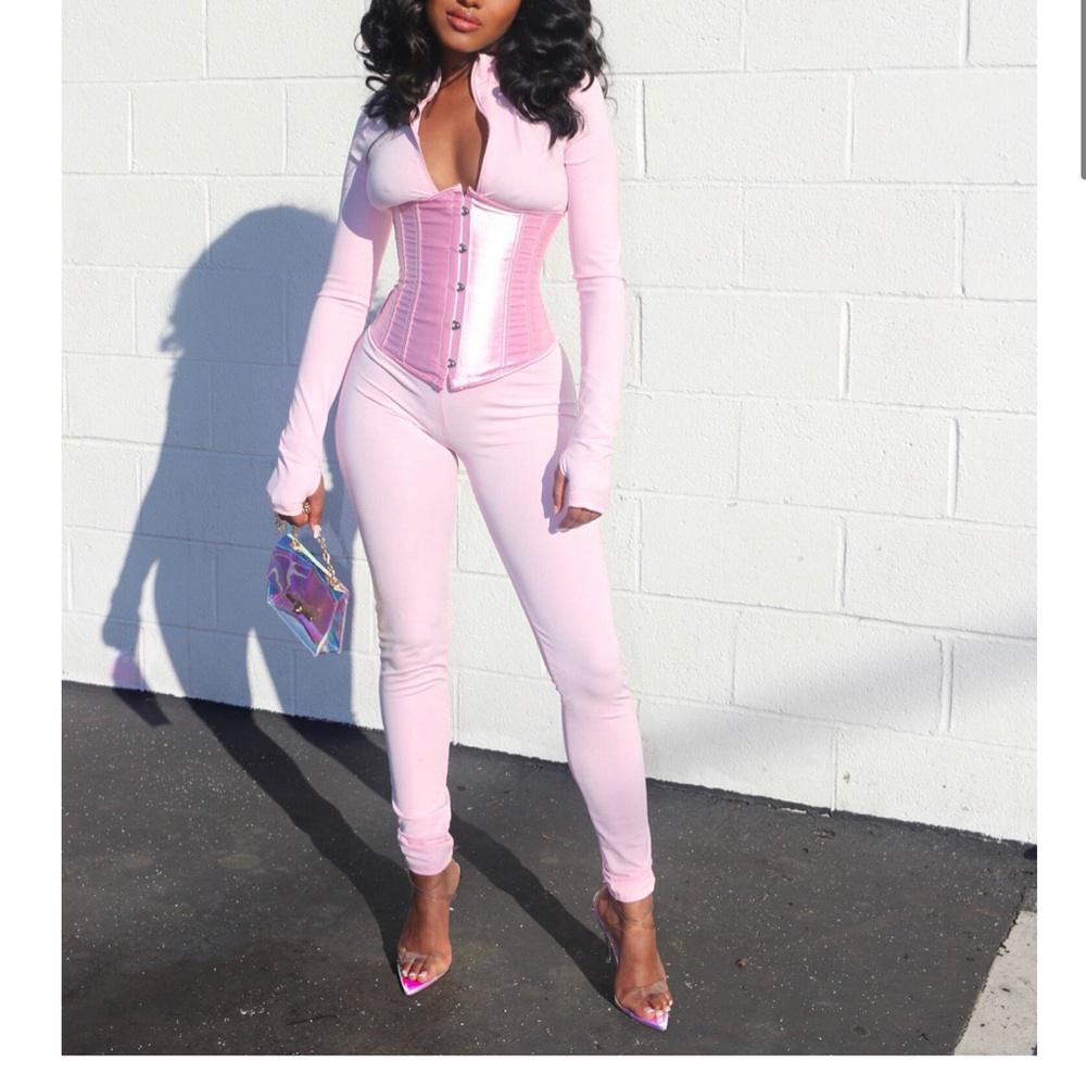 Corset jumpsuit